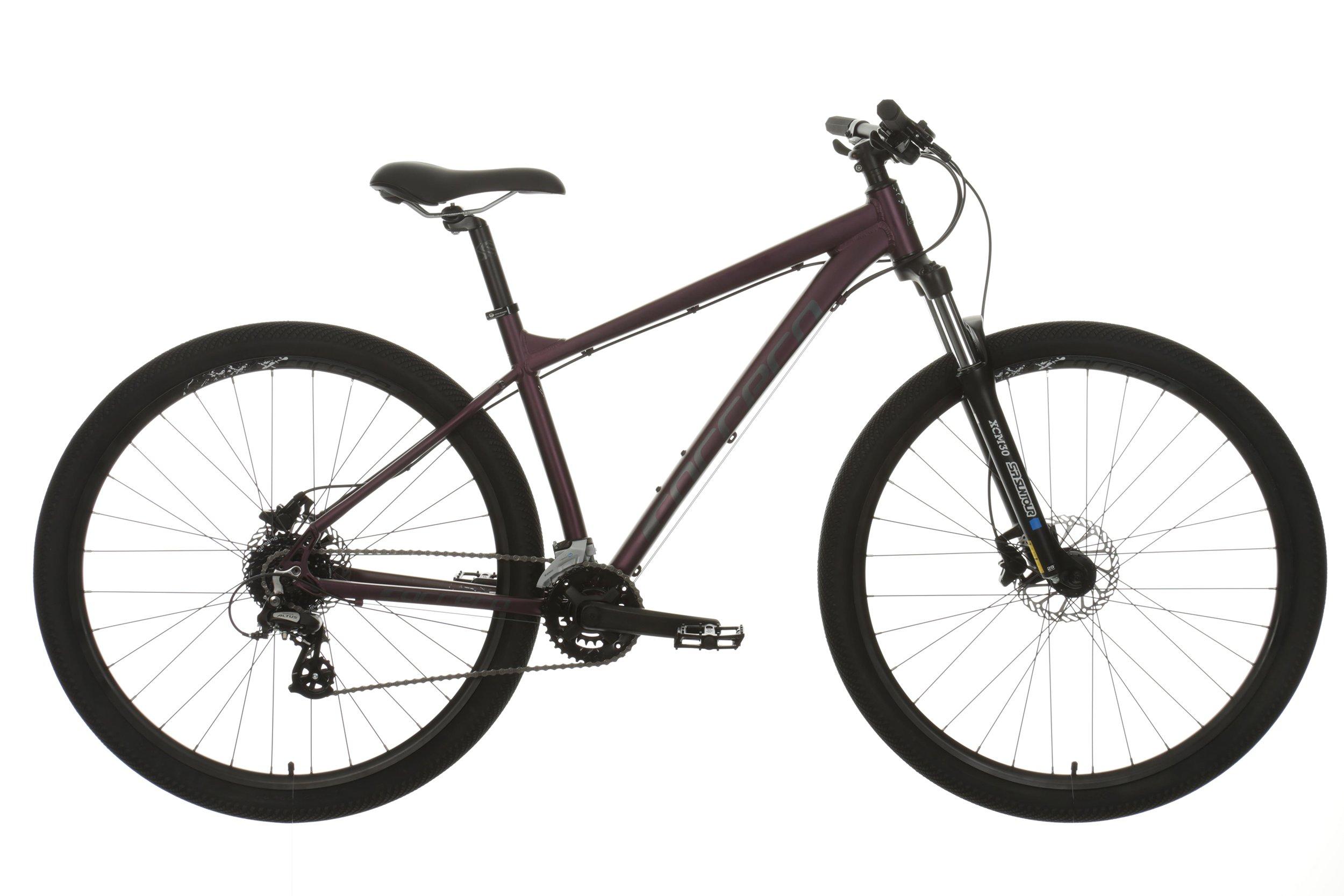 black and pink carrera bike