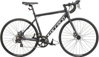 Carrera Zelos Mens Road Bike - Black - S, M, L Frames | Halfords IE