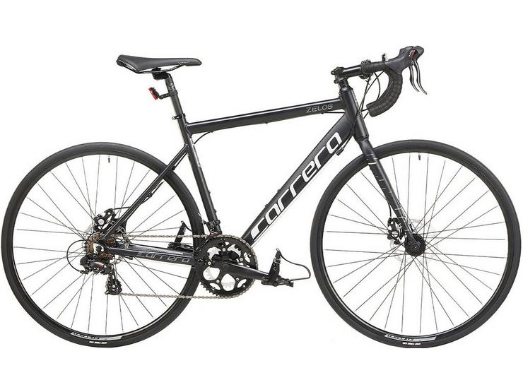 Carrera Zelos Mens Road Bike - Black, Small