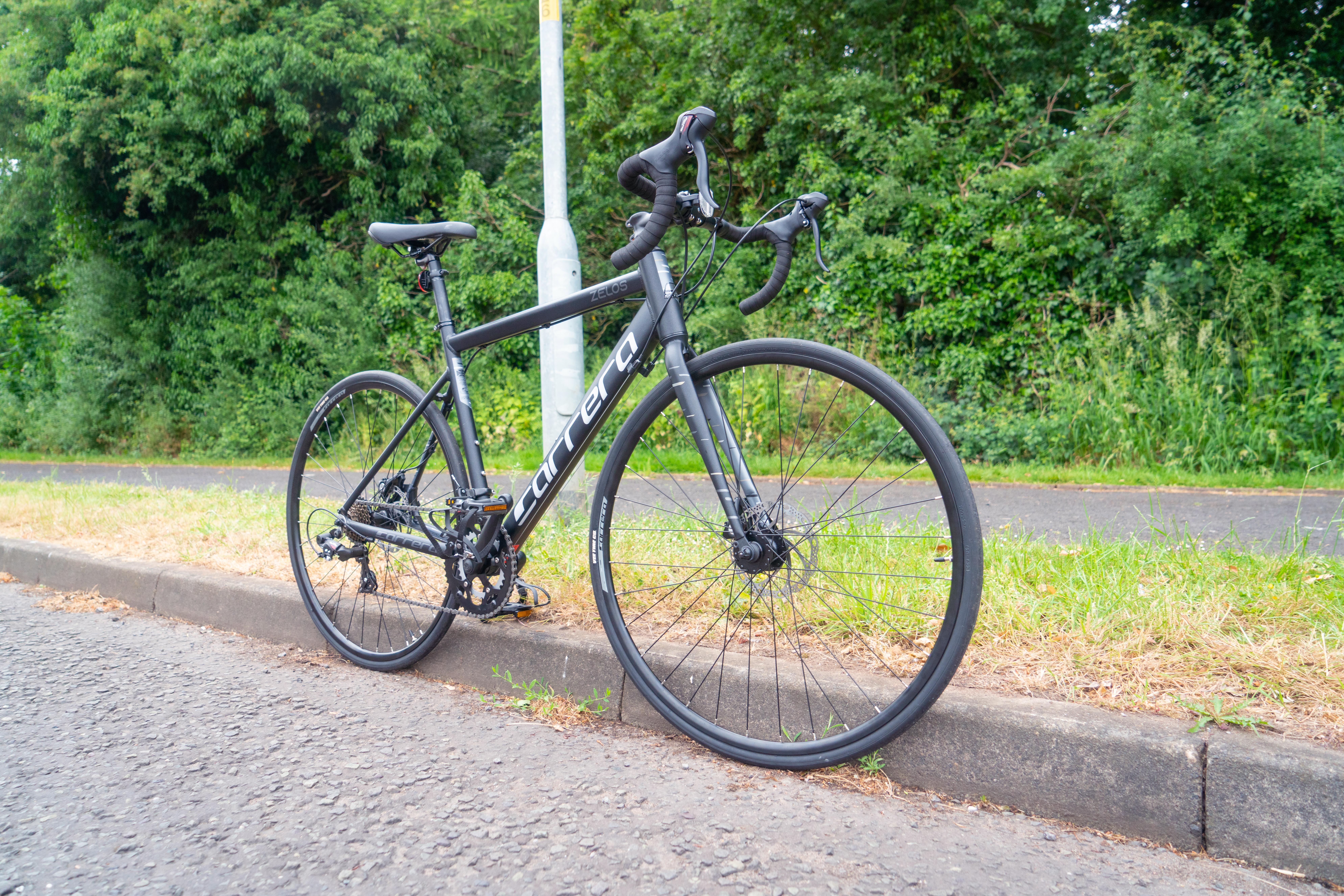 Carrera Zelos Mens Road Bike - Black - S, M, L Frames