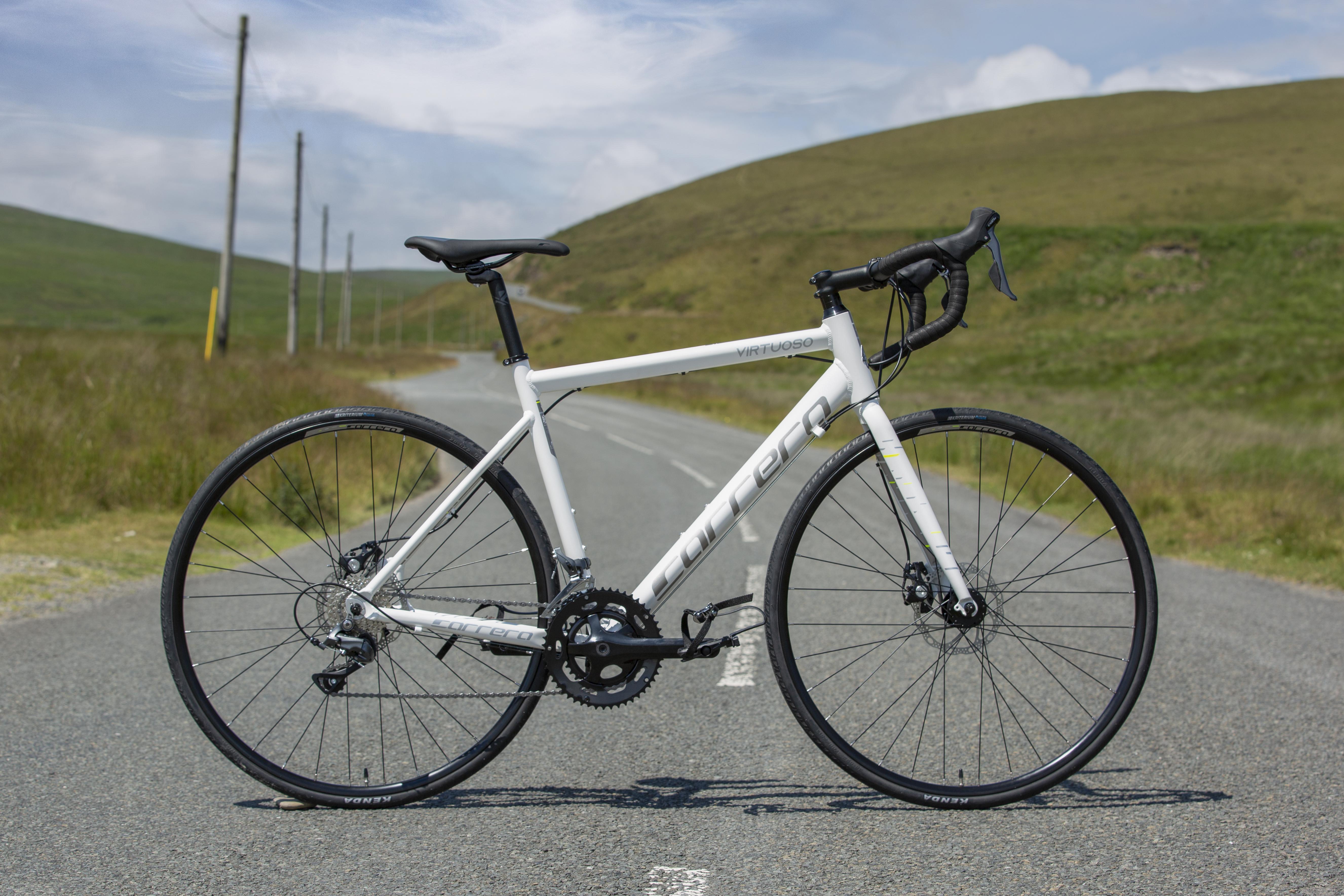 Carrera Virtuoso Mens Road Bike - White - S, M, L Frames