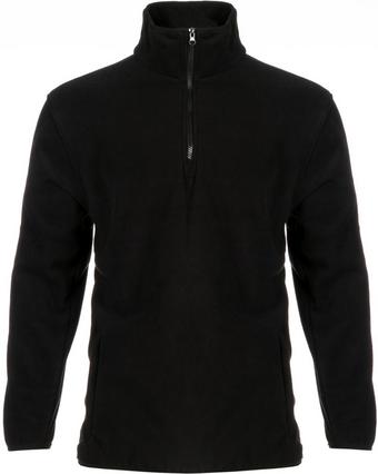 Black Fleece Lined 3/4 Zip Fleece 