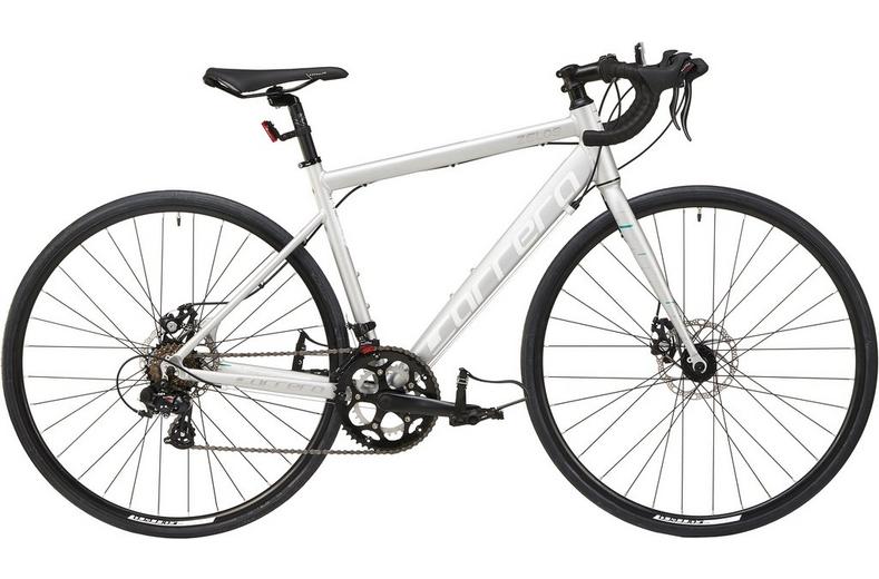 Carrera Zelos Womens Road Bike - Silver - S, M, L Frames Carrera Zelos Womens Road Bike - Silver - S, M, L Frames