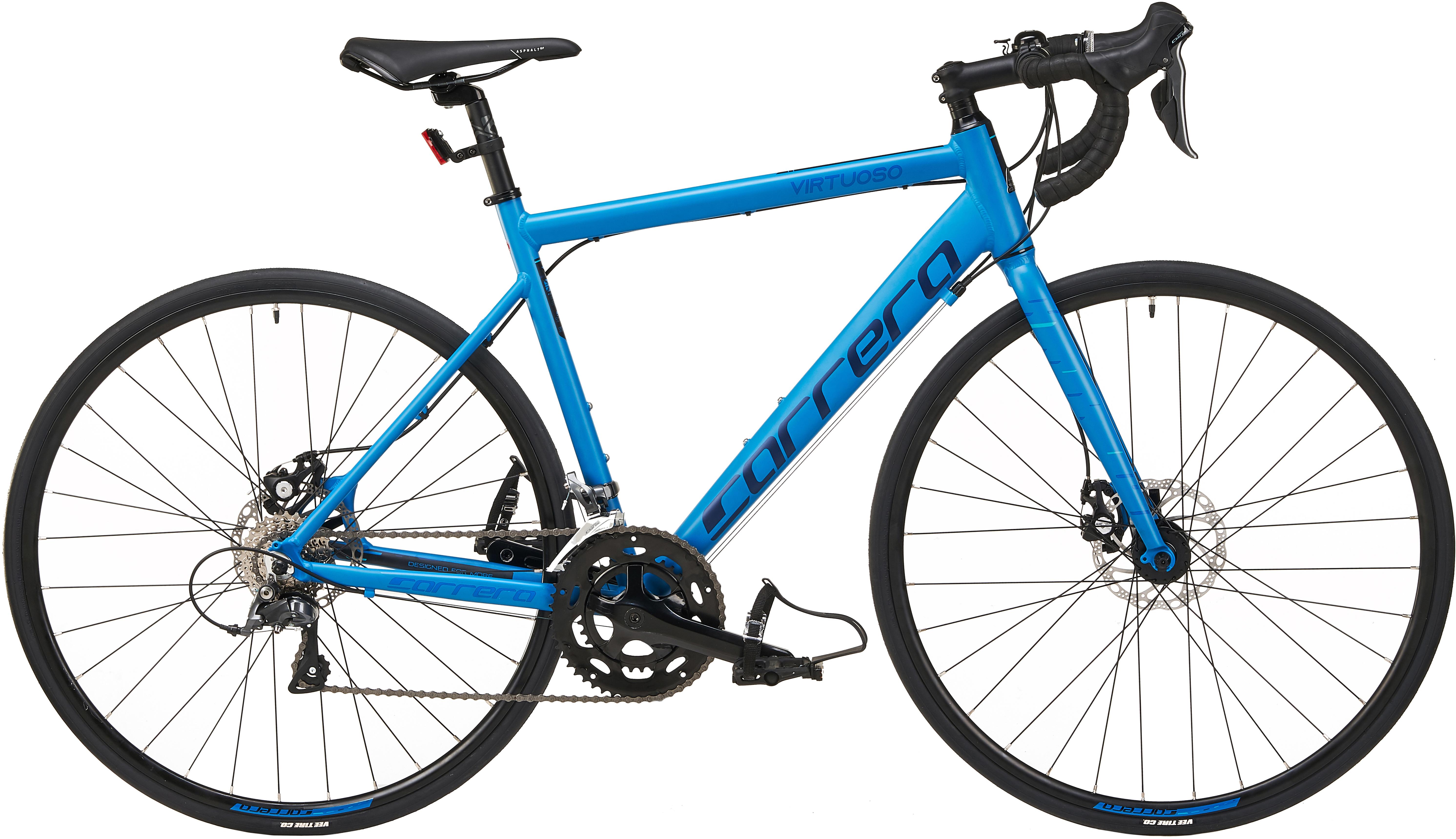 Carrera Virtuoso Womens Road Bike - Blue, Medium