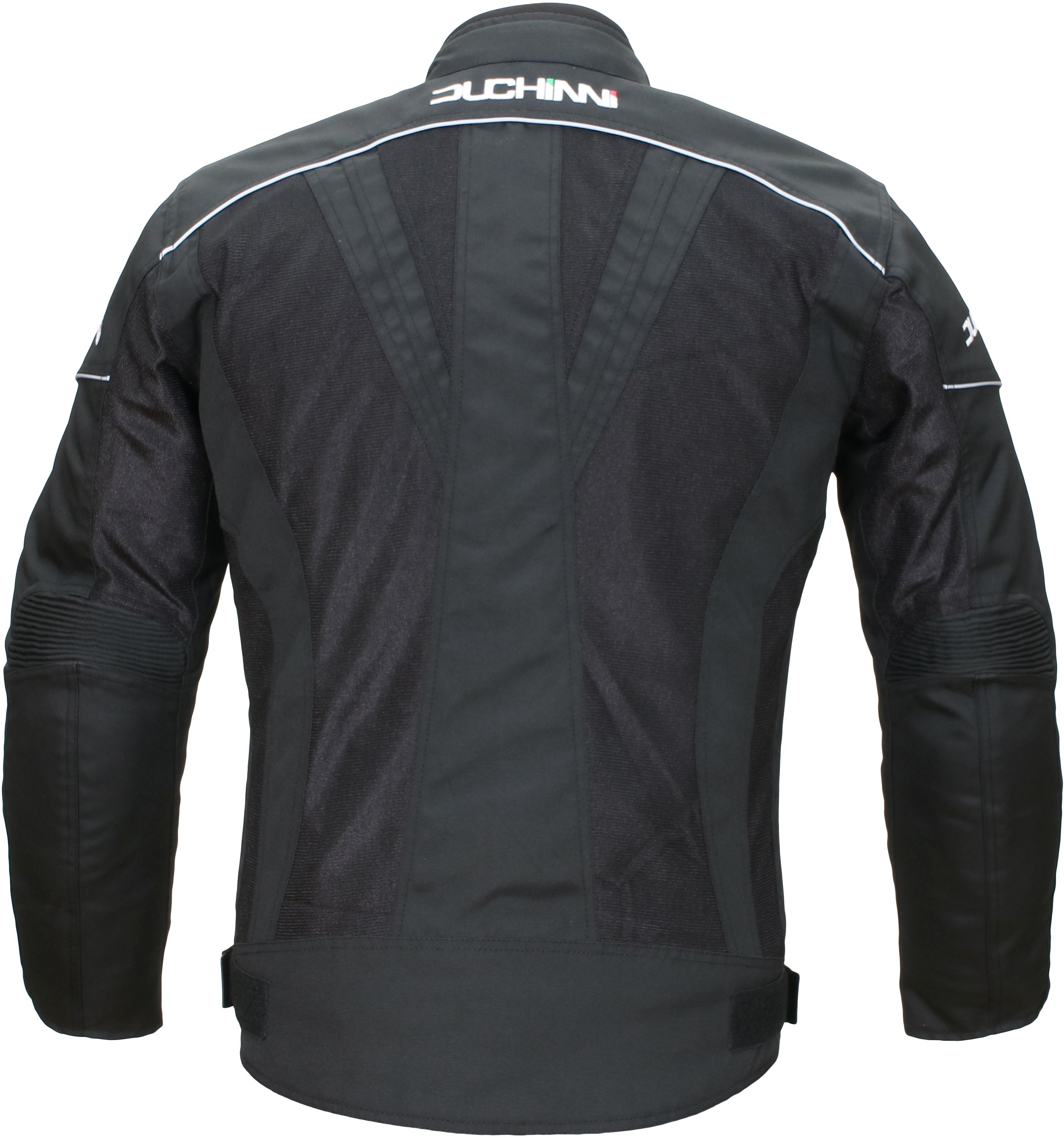 Duchinni Vento Motorcycle Jacket - Black | Halfords UK