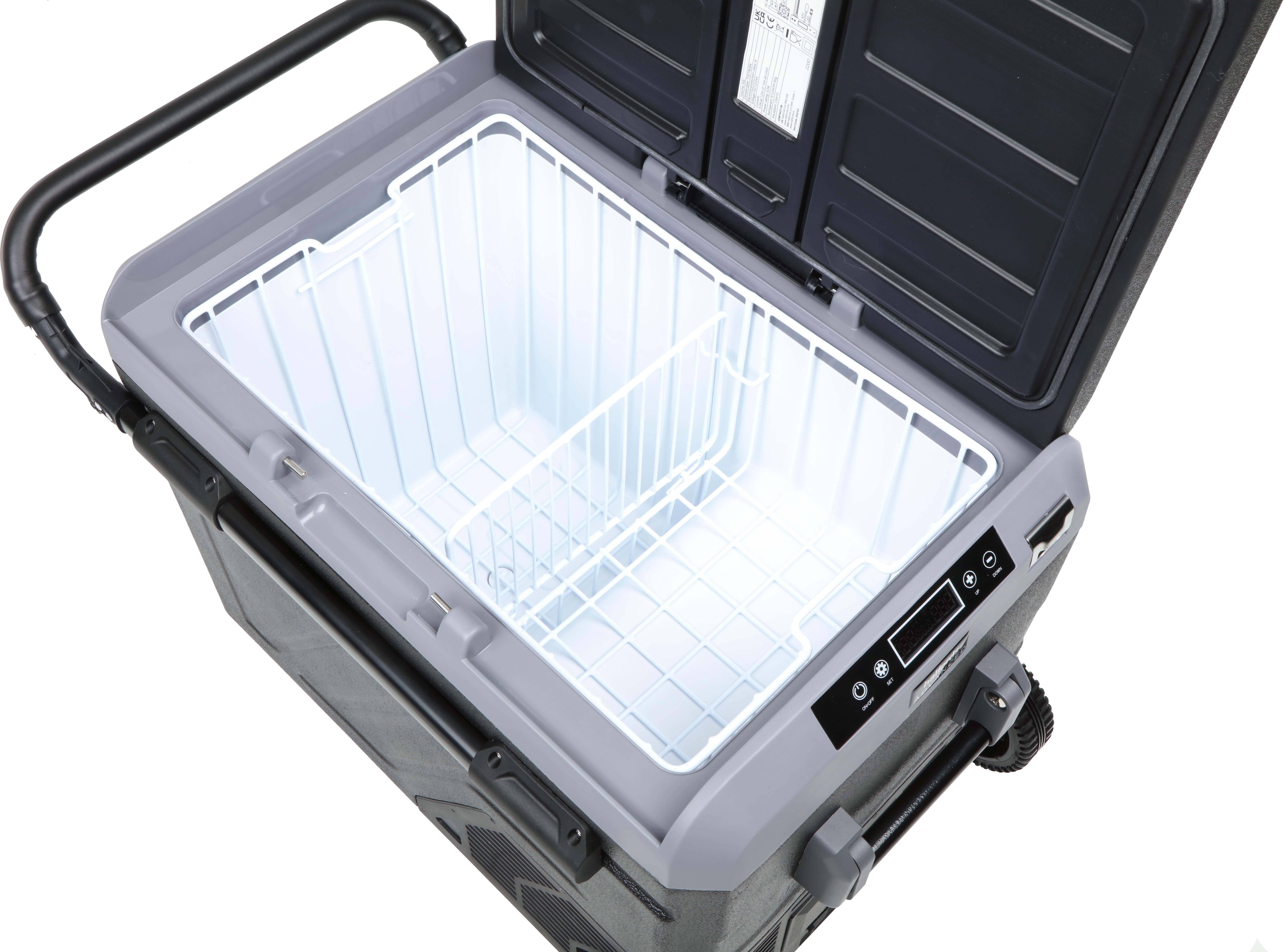 Halfords Advanced 50L Compressor Coolbox & Large Ice Packs (Pack of 2) Bundle