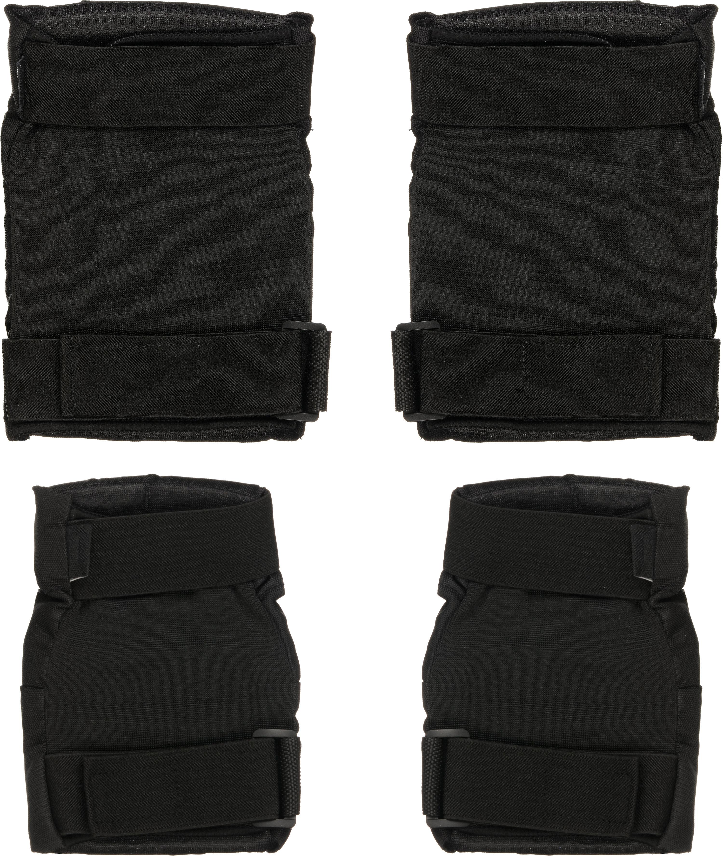 Halfords Black Junior Full Pad Set, 11-15yrs