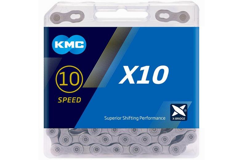 KMC X10 10 Speed Chain, Grey 122L KMC X10 10 Speed Chain, Grey 122L