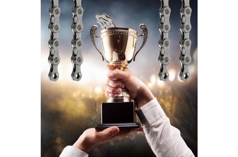 KMC X10 10 Speed Chain, Grey 122L KMC X10 10 Speed Chain, Grey 122L