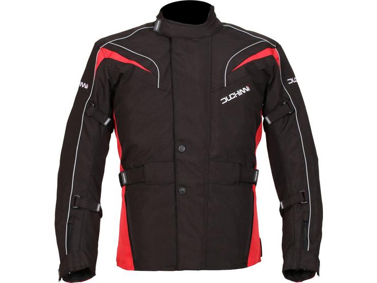 Duchinni Hurrican Motorcycle Jacket - Black and Red
