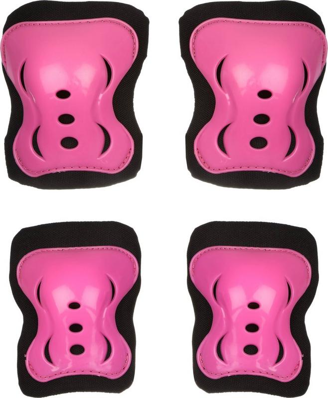 Halfords Pink Kids Pad Set, 3-7yrs | Extra 8% off for BC Members
