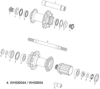 SRAM X9 V2 Freehub Body