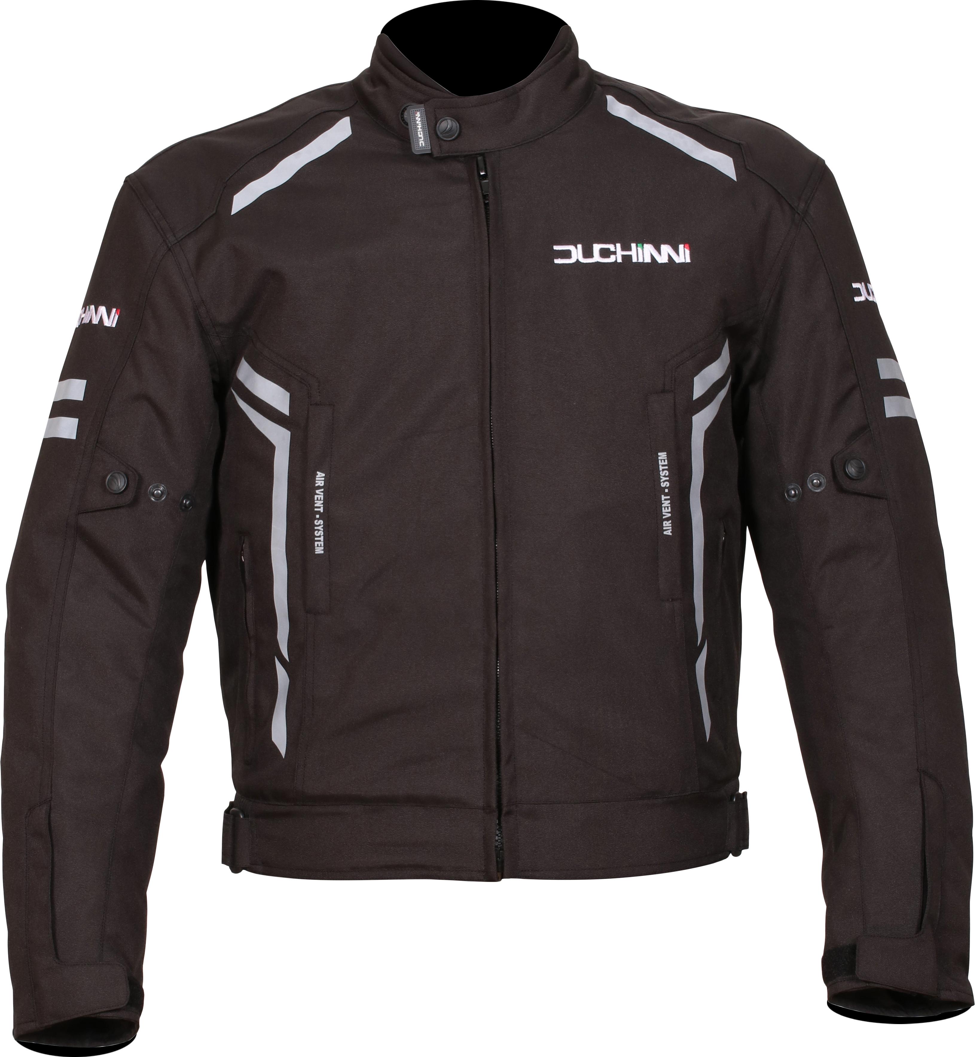 Duchinni Cobra Motorcycle Jacket - Black, 2Xl