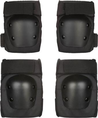 Halfords Black Junior Full Pad Set, 7-11yrs