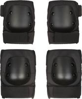 Halfords Black Junior Full Pad Set, 7-11yrs | Extra 8% off for BC Members