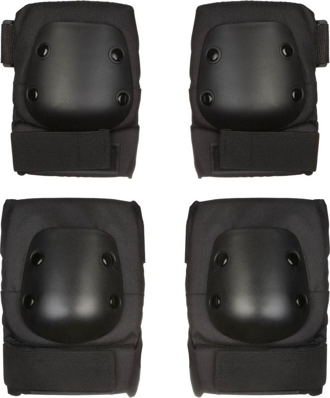 Halfords Black Junior Full Pad Set, 7-11yrs | Extra 8% off for BC Members