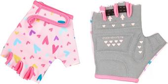 Halfords Pink Heart Kids Mitts, 3-6yrs