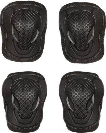 Halfords Black Kids Pad Set, 7-11yrs