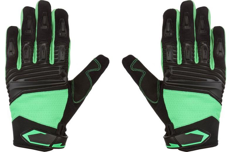Halfords Green Junior BMX Gloves, 11-14yrs Halfords Green Junior BMX Gloves, 11-14yrs