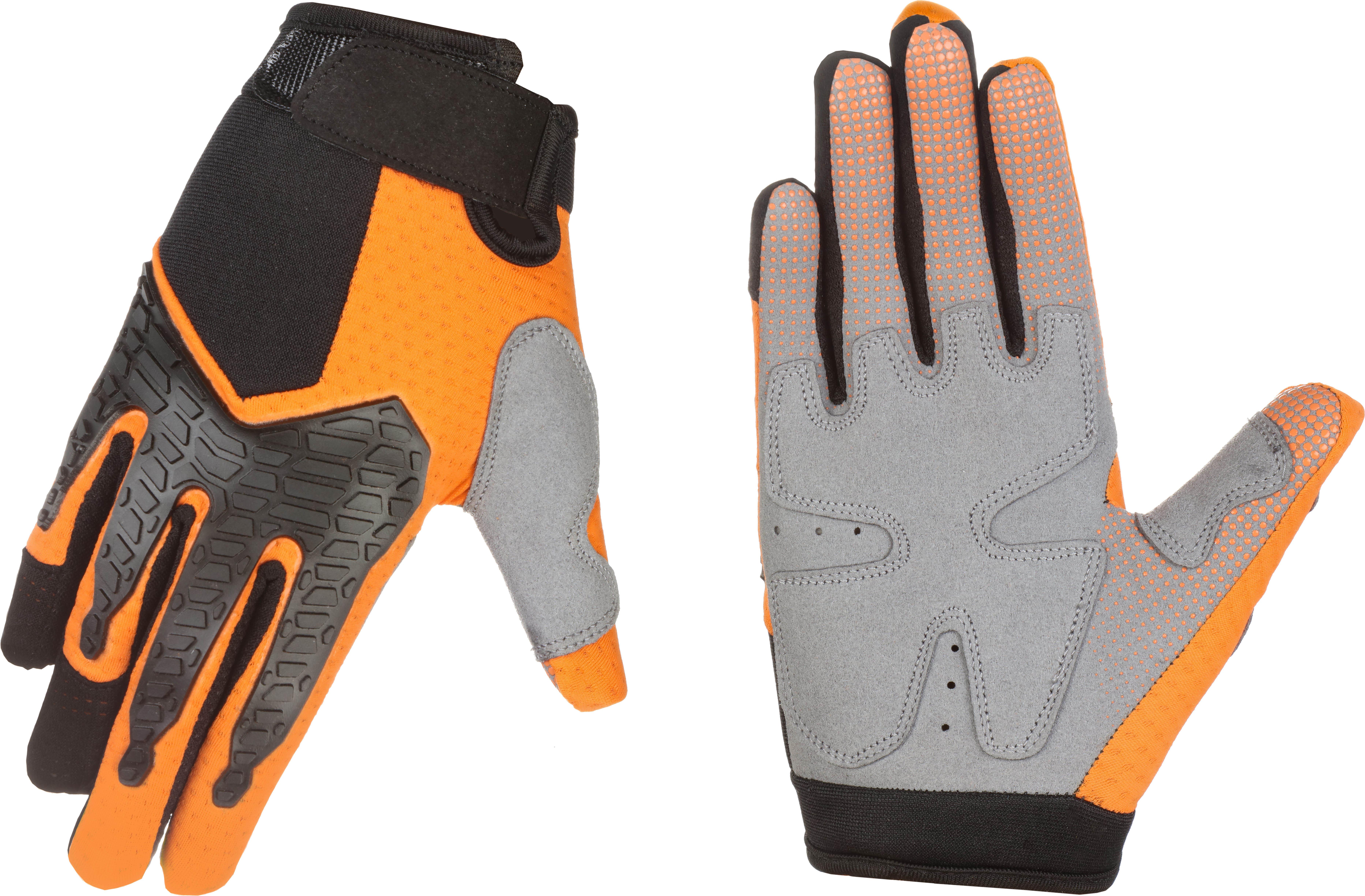Halfords Orange Kids BMX Gloves, 3-6yrs