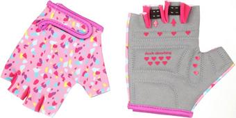 Halfords Pink Terazzo Kids Mitts, 7-10yrs