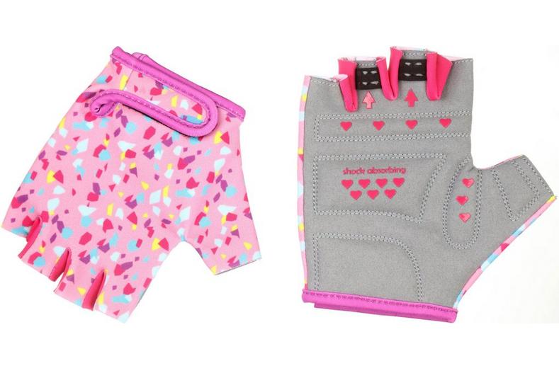 Halfords Pink Terazzo Kids Mitts, 7-10yrs Halfords Pink Terazzo Kids Mitts, 7-10yrs