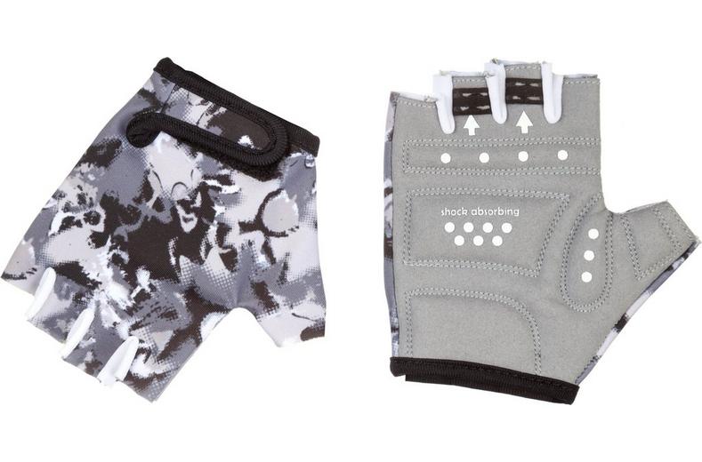 Halfords Grey Graffti Kids Mitts, 7-10yrs Halfords Grey Graffti Kids Mitts, 7-10yrs