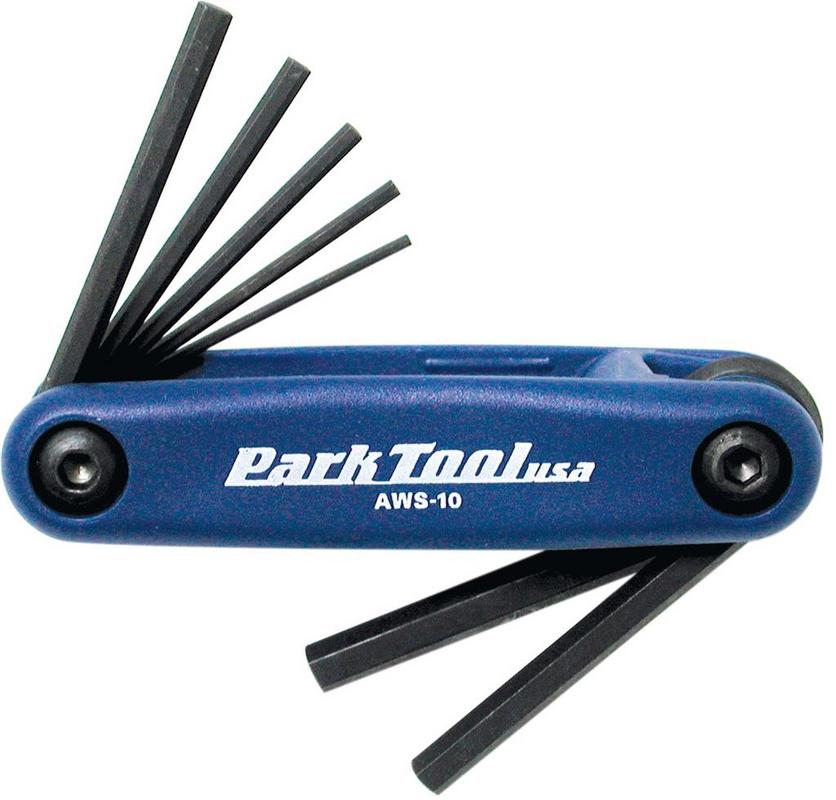 Halfords Park Tool Aws10C Fold-Up Hex Wrench Set: 1.5 To 6 Mm | Extra 8% off for BC Members