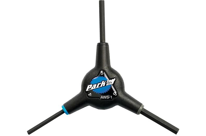 Park Tool AWS-1 3-Way Hex Wrench 4/5/6mm Park Tool AWS-1 3-Way Hex Wrench 4/5/6mm
