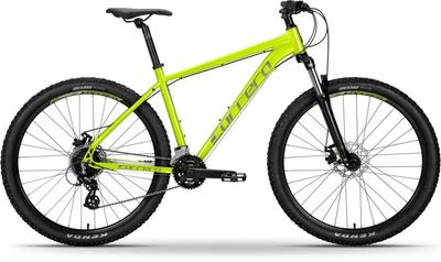 Carrera Vengeance Mens Mountain Bike - Neon Lime - XS, S, M, L, XL Frames