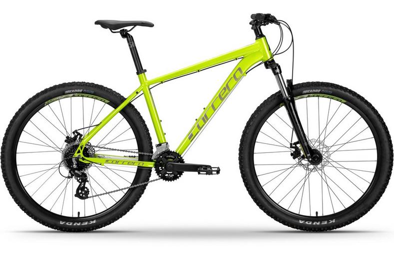Carrera Vengeance Mens Mountain Bike - Neon Lime - XS, S, M, L, XL Frames Carrera Vengeance Mens Mountain Bike - Neon Lime - XS, S, M, L, XL Frames