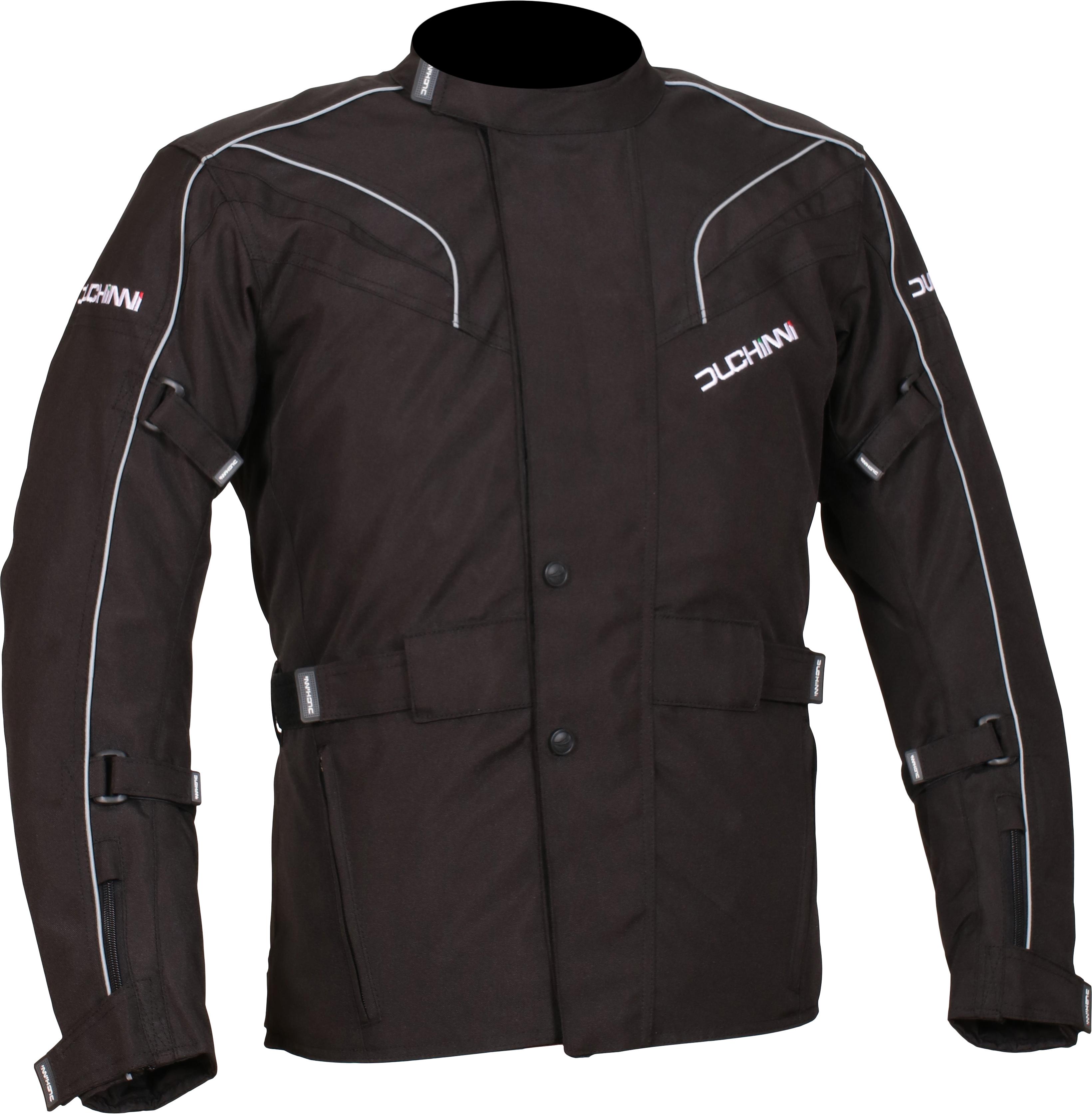 Duchinni Hurricane Motorcycle Jacket - Black | Halfords UK
