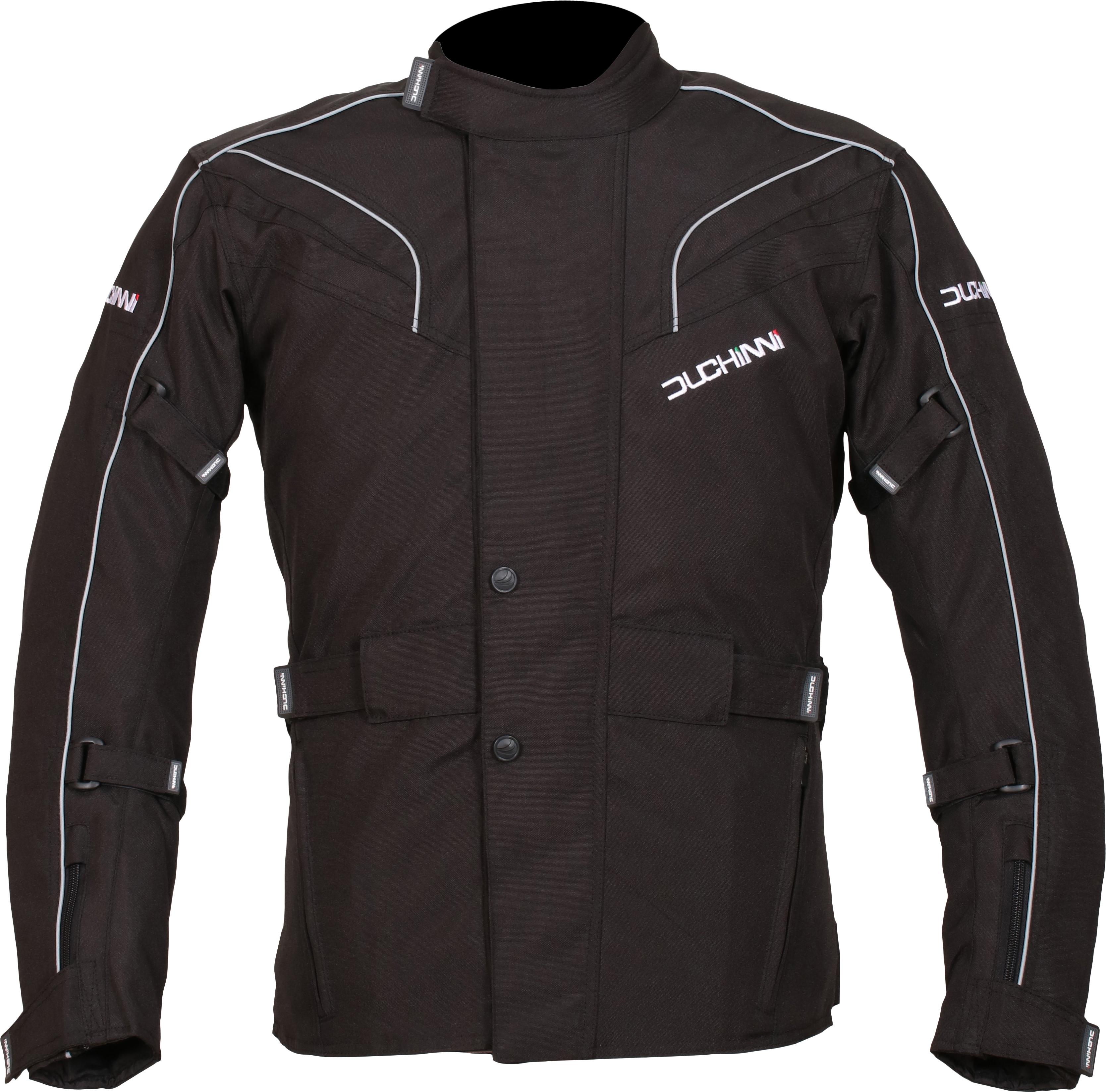 Duchinni Hurricane Motorcycle Jacket - Black, 3Xl