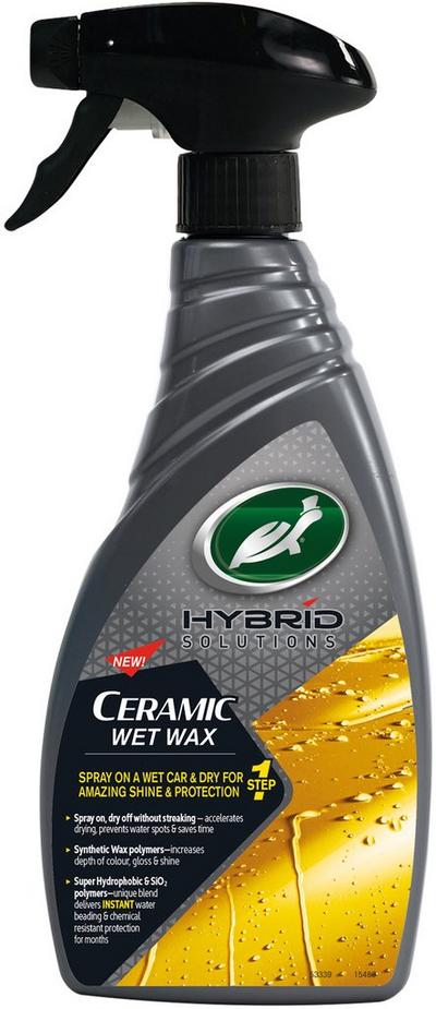 Turtle Wax Hybrid Solutions Ceramic Wet Wax 500ML Turtle Wax Hybrid Solutions Ceramic Wet Wax 500ML
