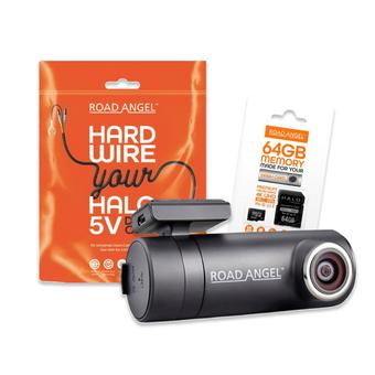 Road Angel Halo Drive 2 + Free 64GB SD Card and Fitting Kit Bundle