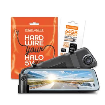 Road Angel Halo Vision 2 + Free 64GB SD Card and Fitting Kit Bundle