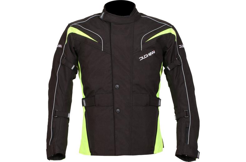 Duchinni Hurricane Motorcycle Jacket - Black and Neon, 4XL Duchinni Hurricane Motorcycle Jacket - Black and Neon, 4XL