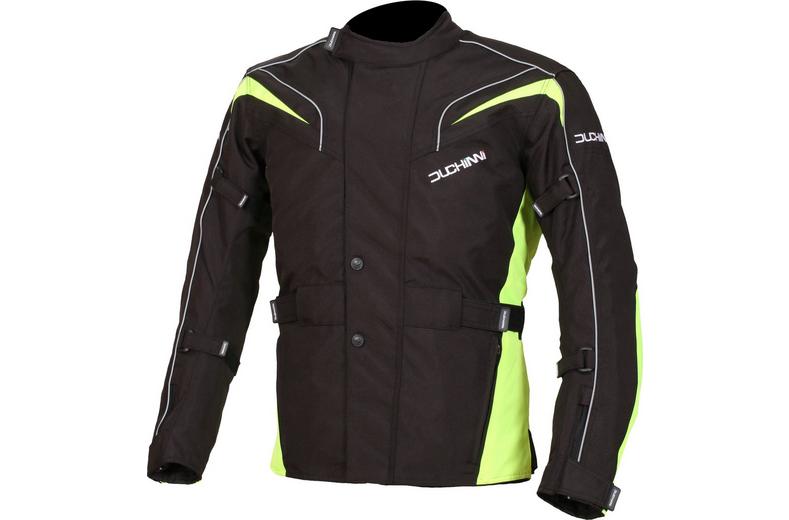 Duchinni Hurricane Motorcycle Jacket - Black and Neon, 4XL Duchinni Hurricane Motorcycle Jacket - Black and Neon, 4XL