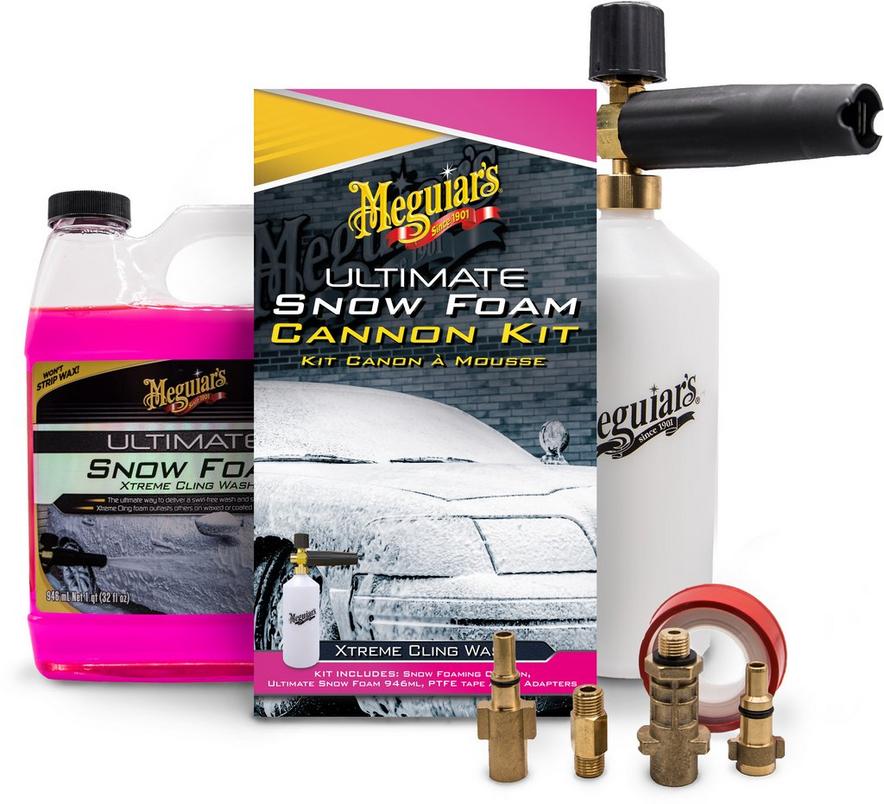 Meguiar's Snow Cannon Foam Car Wash kit - SNOWKIT - Meguiars