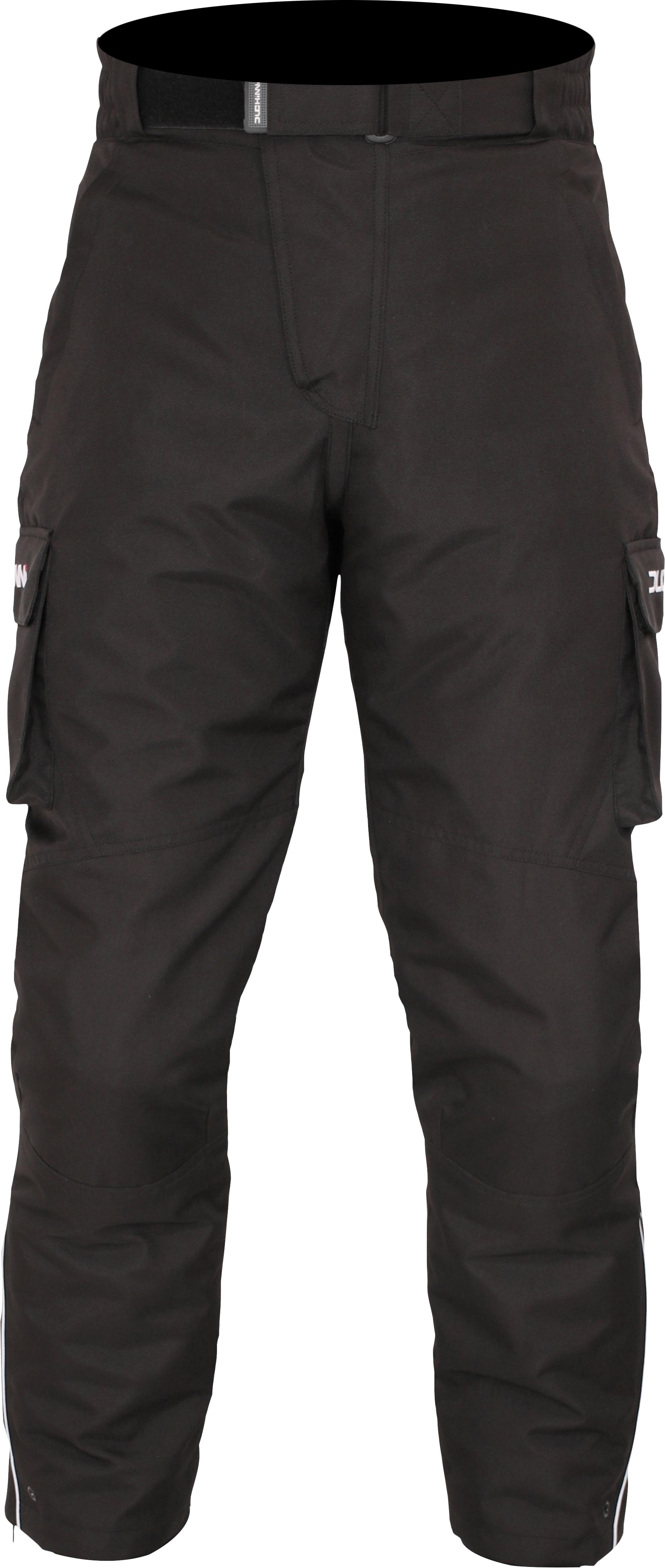 Duchinni Pacific Motorcycle Short Jeans - Black, 10Xl