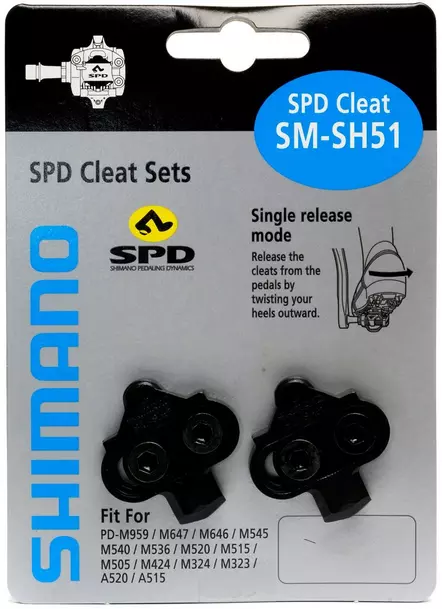 Shimano SH51 MTB SPD Cleats Halfords IE