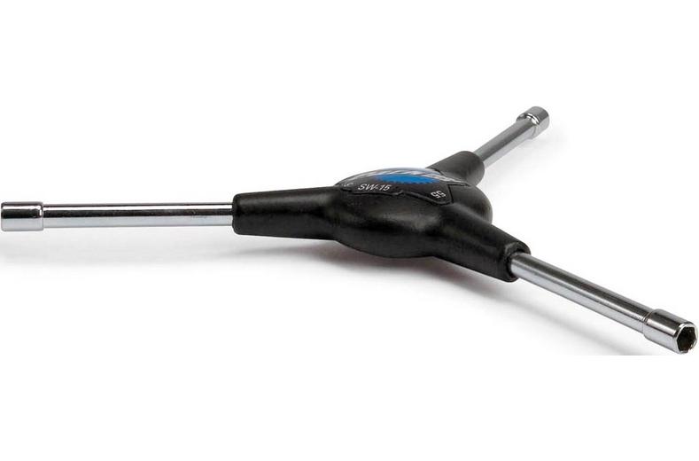 Park Tool SW-15 - 3-Way Internal Nipple Spoke Wrench Park Tool SW-15 - 3-Way Internal Nipple Spoke Wrench