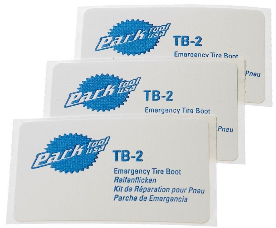 Halfords Park Tool Tyre Boot Repair Patches - Set Of 3 | Extra 8% off for BC Members