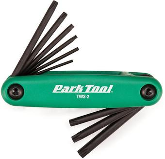 Park Tool TWS-2 - Fold-Up Torx Compatible Wrench Set