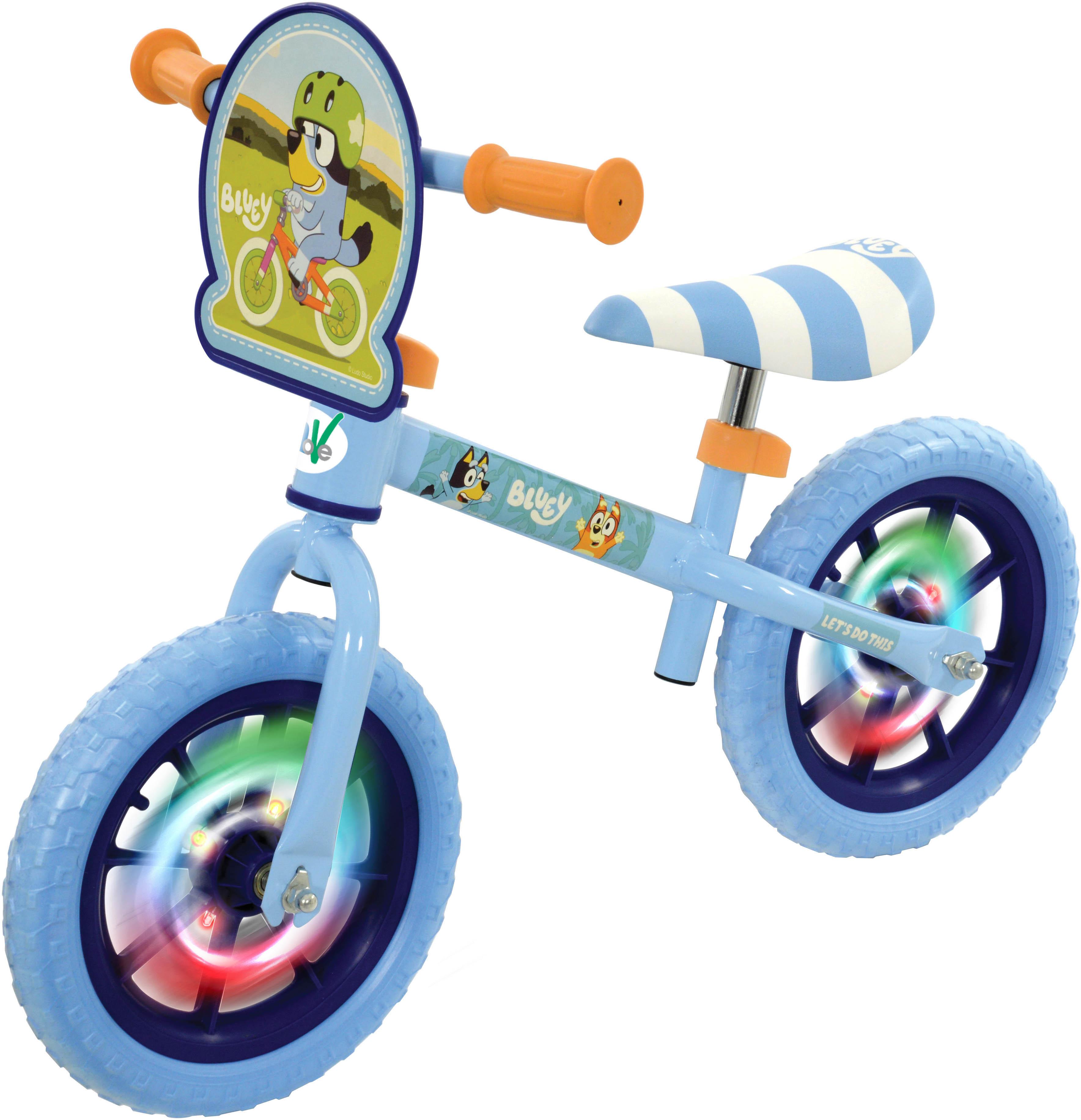 Bluey LED Balance Bike - 12" Wheel