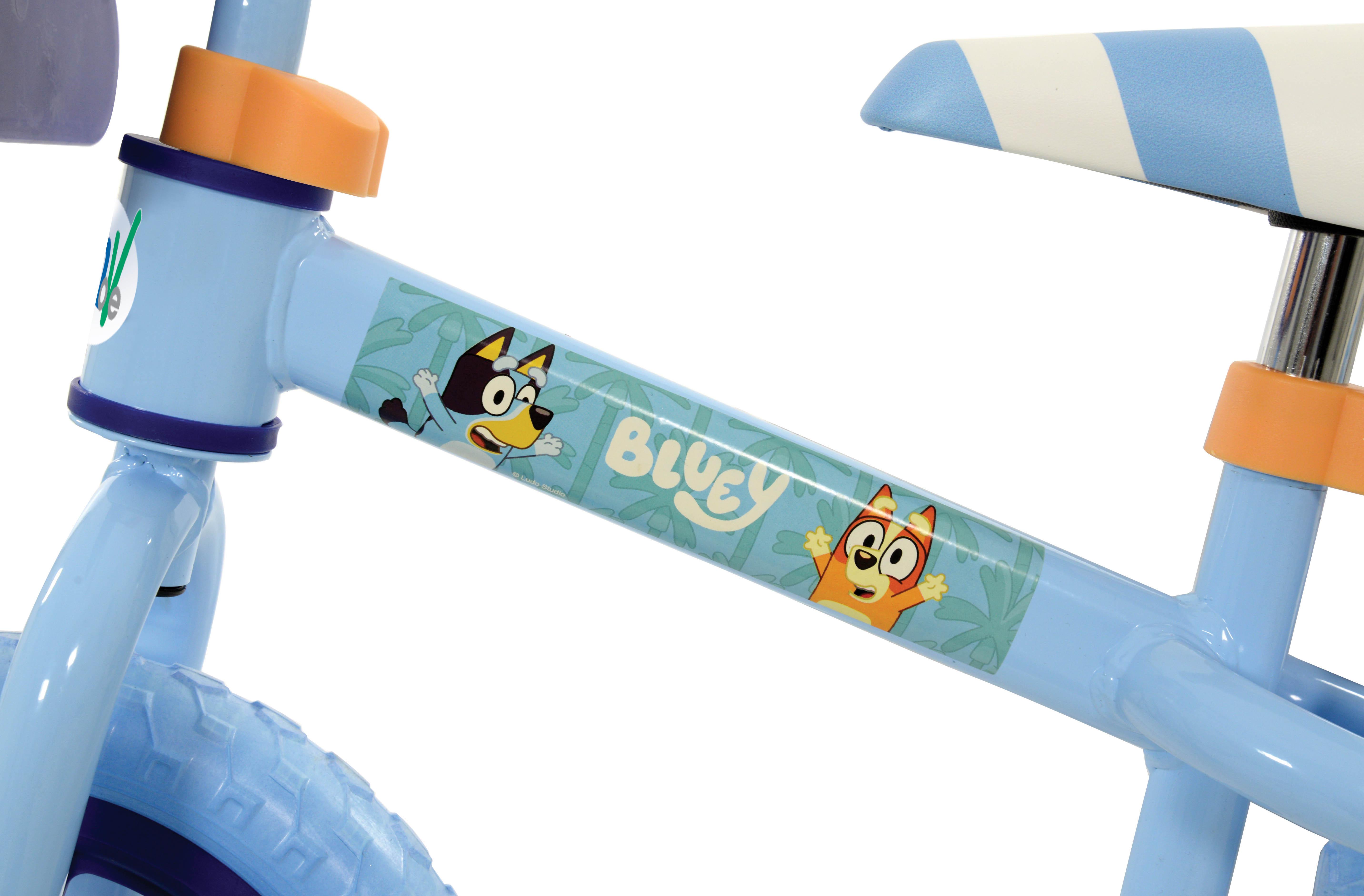 Bluey LED Balance Bike - 12" Wheel