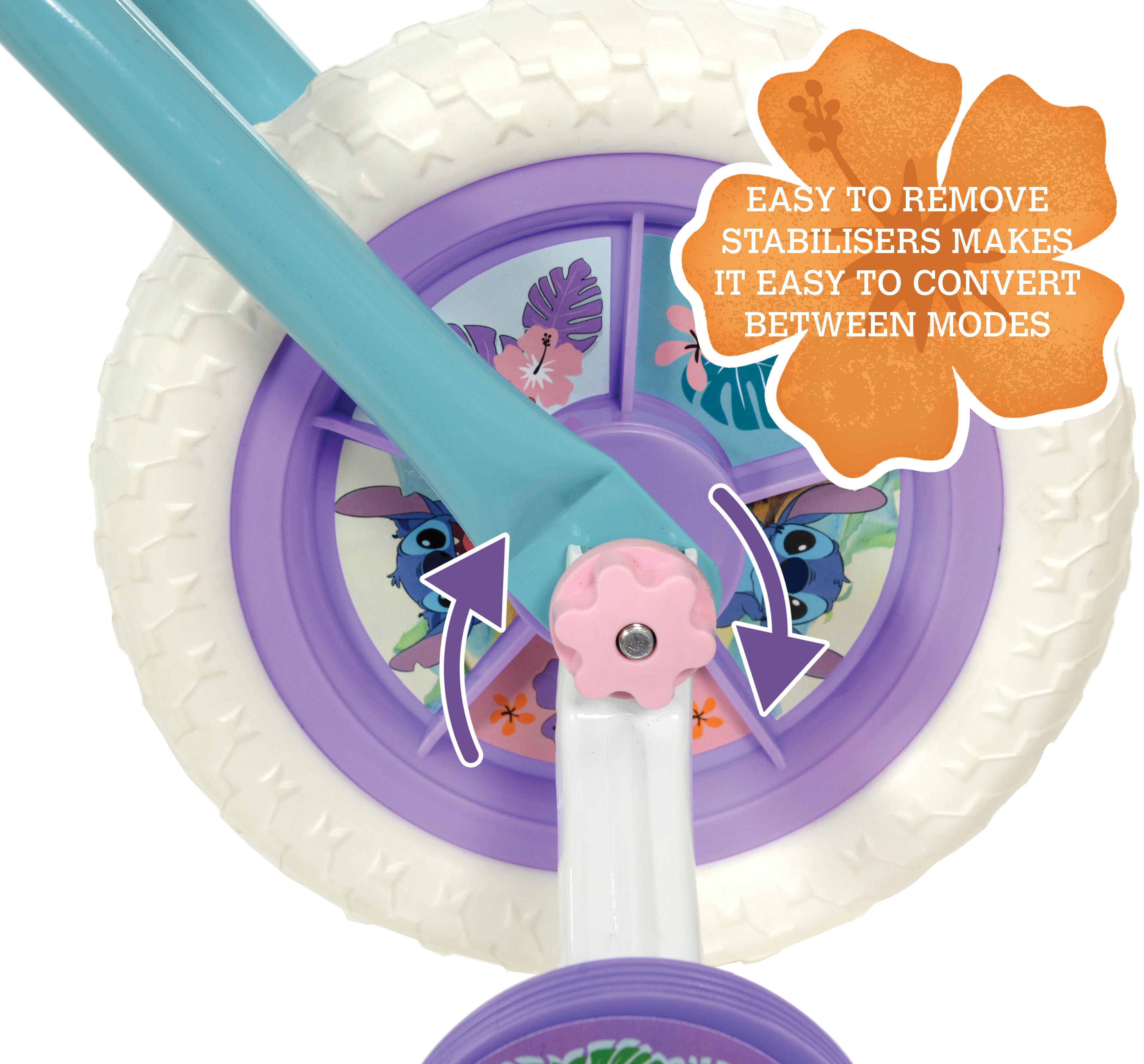 Stitch 2 in 1 Training Bike - 10" Wheel