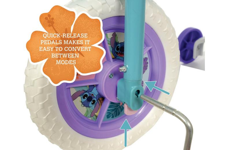 Stitch 2 in 1 Training Bike - 10" Wheel Stitch 2 in 1 Training Bike - 10" Wheel