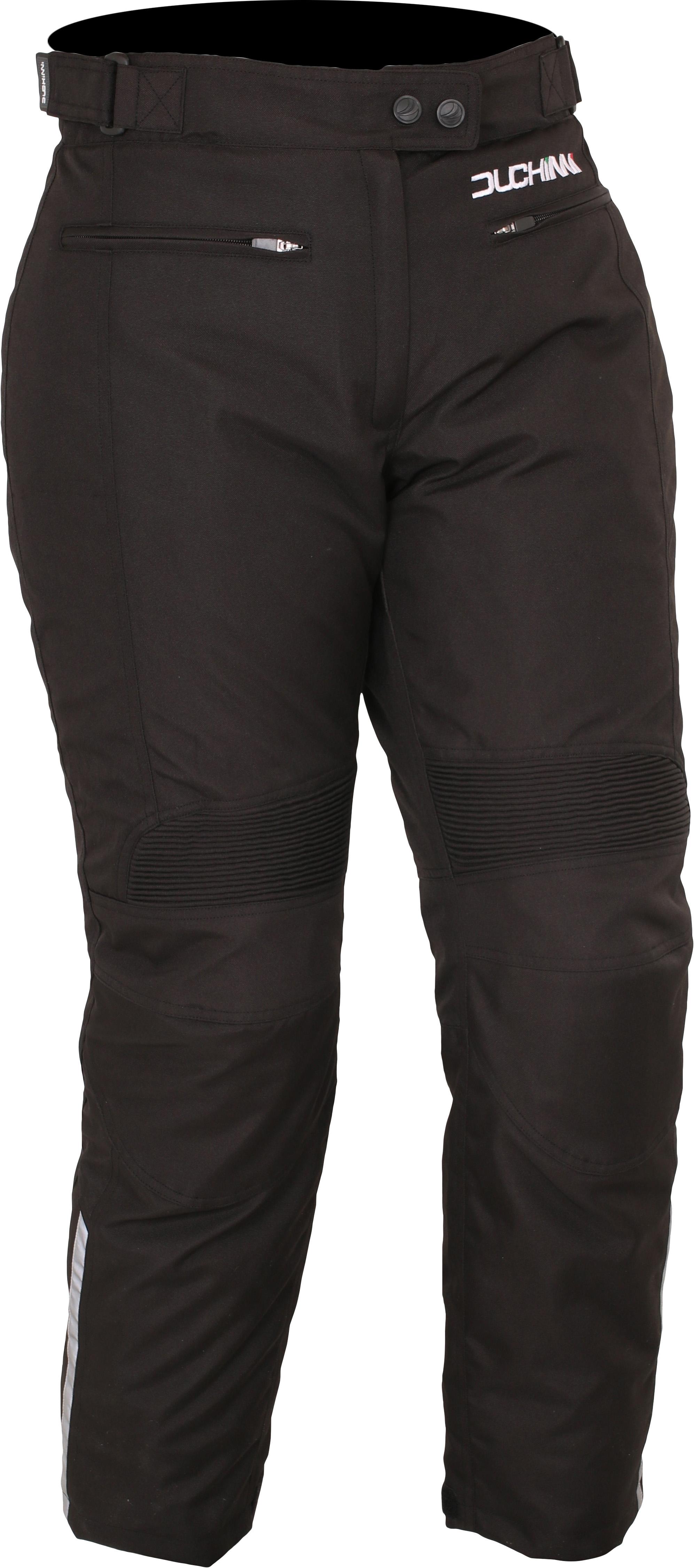 Duchinni Turin Ladies Motorcycle Jeans - Black