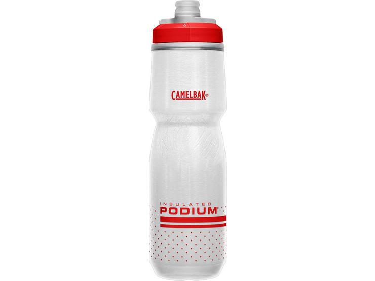 Camelbak Podium Chill Insulated Bottle 710Ml 2020: Fiery Red/White 710Ml/24Oz